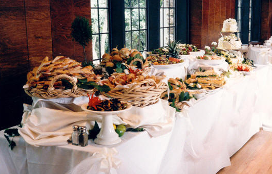 buffettable Party BBQ buffet wedding meet and greets 