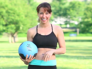 full body medicine ball workout video